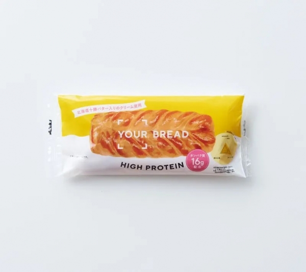 北海道十勝バター入りのクリーム使用 YOUR BREAD HIGH PROTEIN 16g