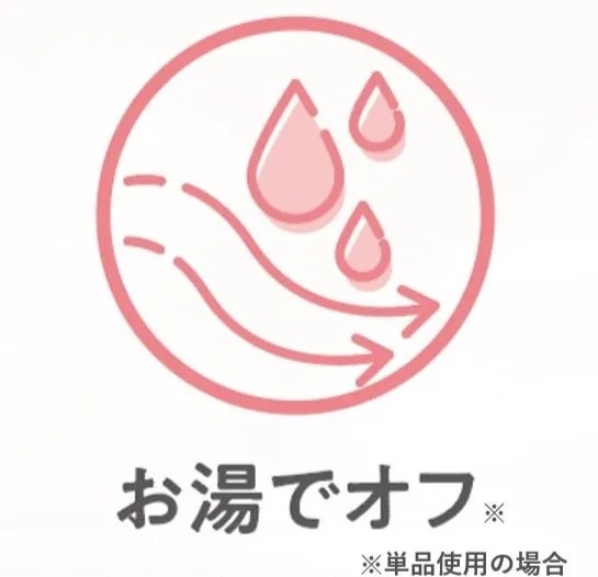 お湯でオフのイラスト