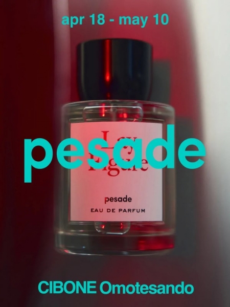 CIBONE Omotesandoでのpesade POP UP告知