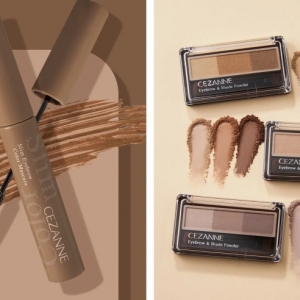 セザンヌから新色登場！極細アイブロウマスカラで「抜け感ふわ眉」、アイブロウ＆シェードパウダーで「立体美鼻」を叶える魔法のアイテム
