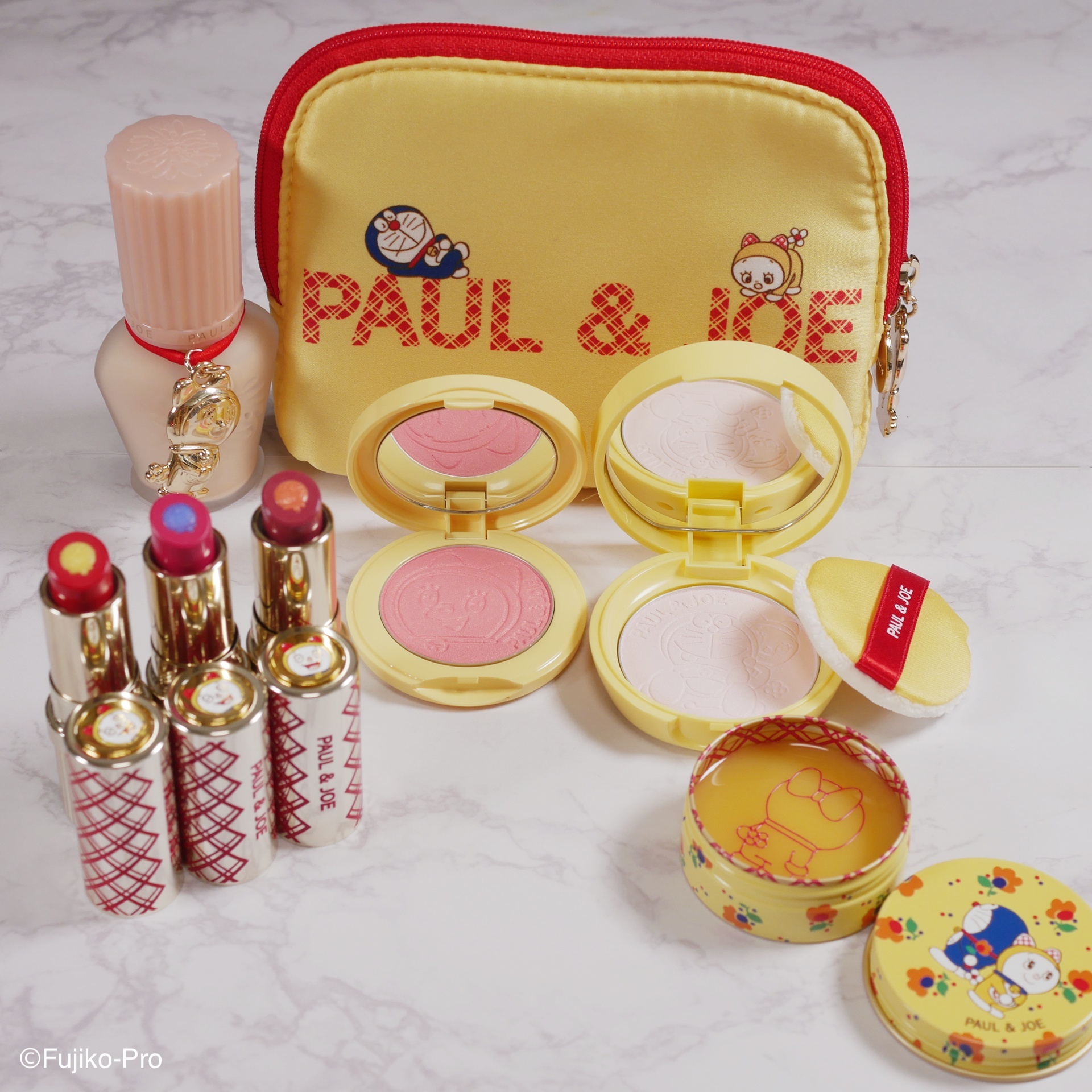 ポール&ジョー　ドラえもん　クリスマスコフレ　フルセット ポール ＆ ジョーの限定クリスマスコフレが11/1発売! ドラえもん
